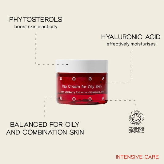 Uoga Uoga Day Cream for Oily Skin 40ml