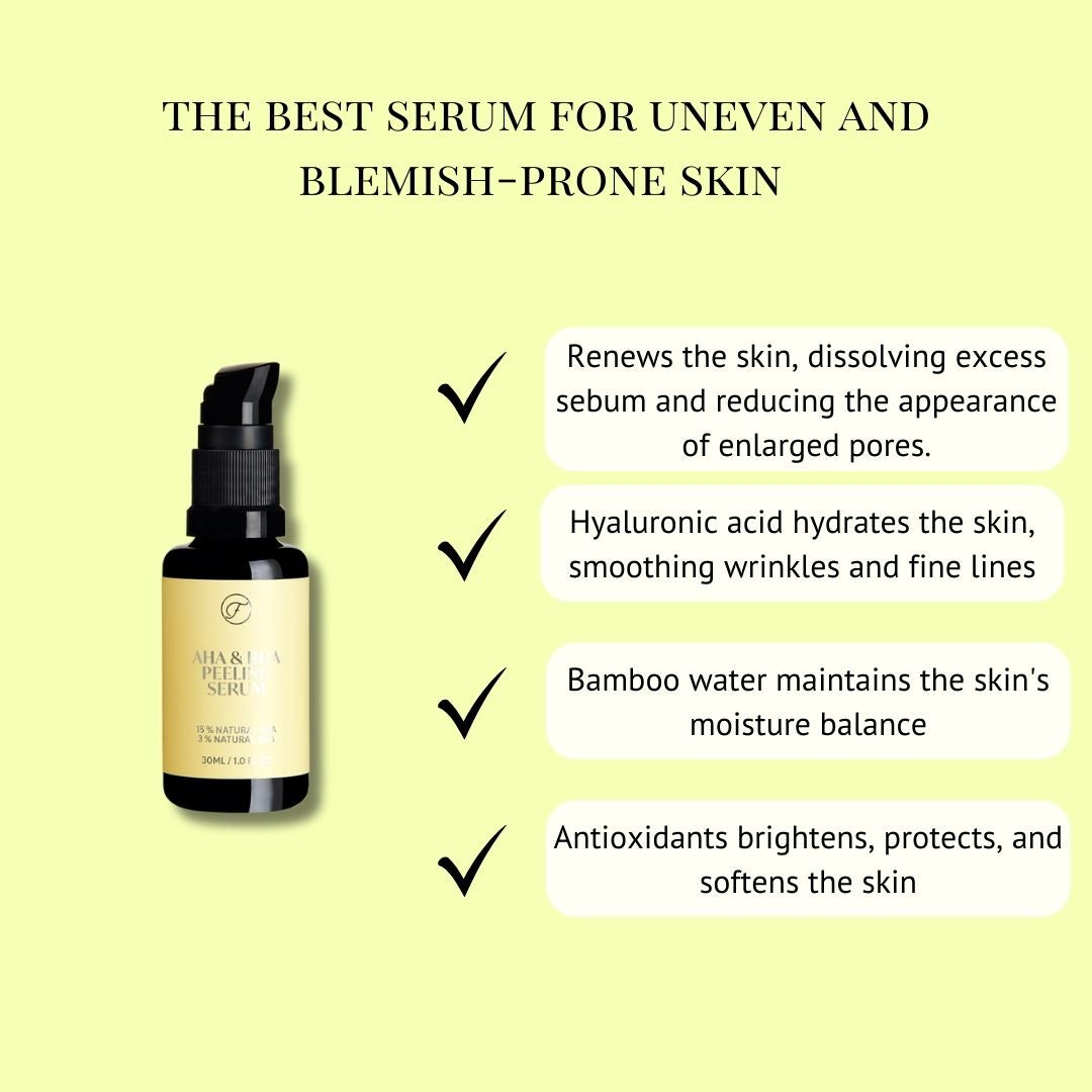 Flow Cosmetics AHA & BHA Peeling Serum 10ml OUTLET