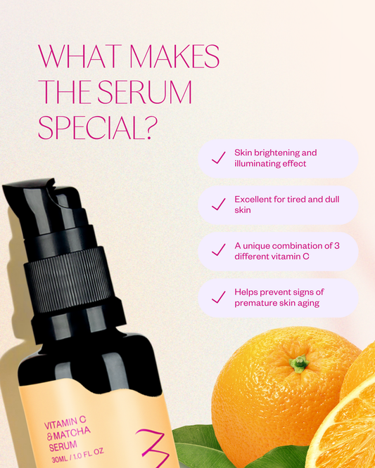 Flow Cosmetics Vitamin C & Matcha Serum 30ml
