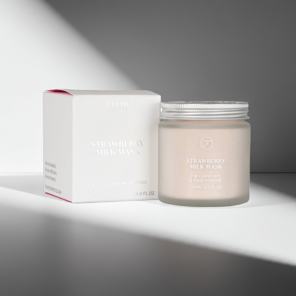 Flow Cosmetics Strawberry Milk Mask with Hyaluronic Acid 120g