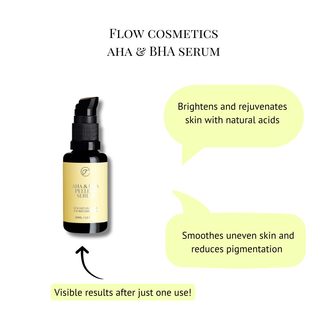 Flow Cosmetics AHA & BHA Peeling Serum 10ml OUTLET