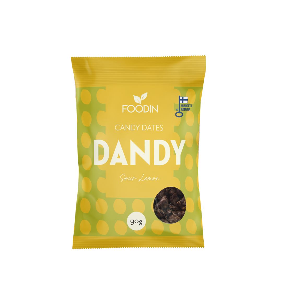 Foodin Dandy Candy Dates, Sour Lemon 90g