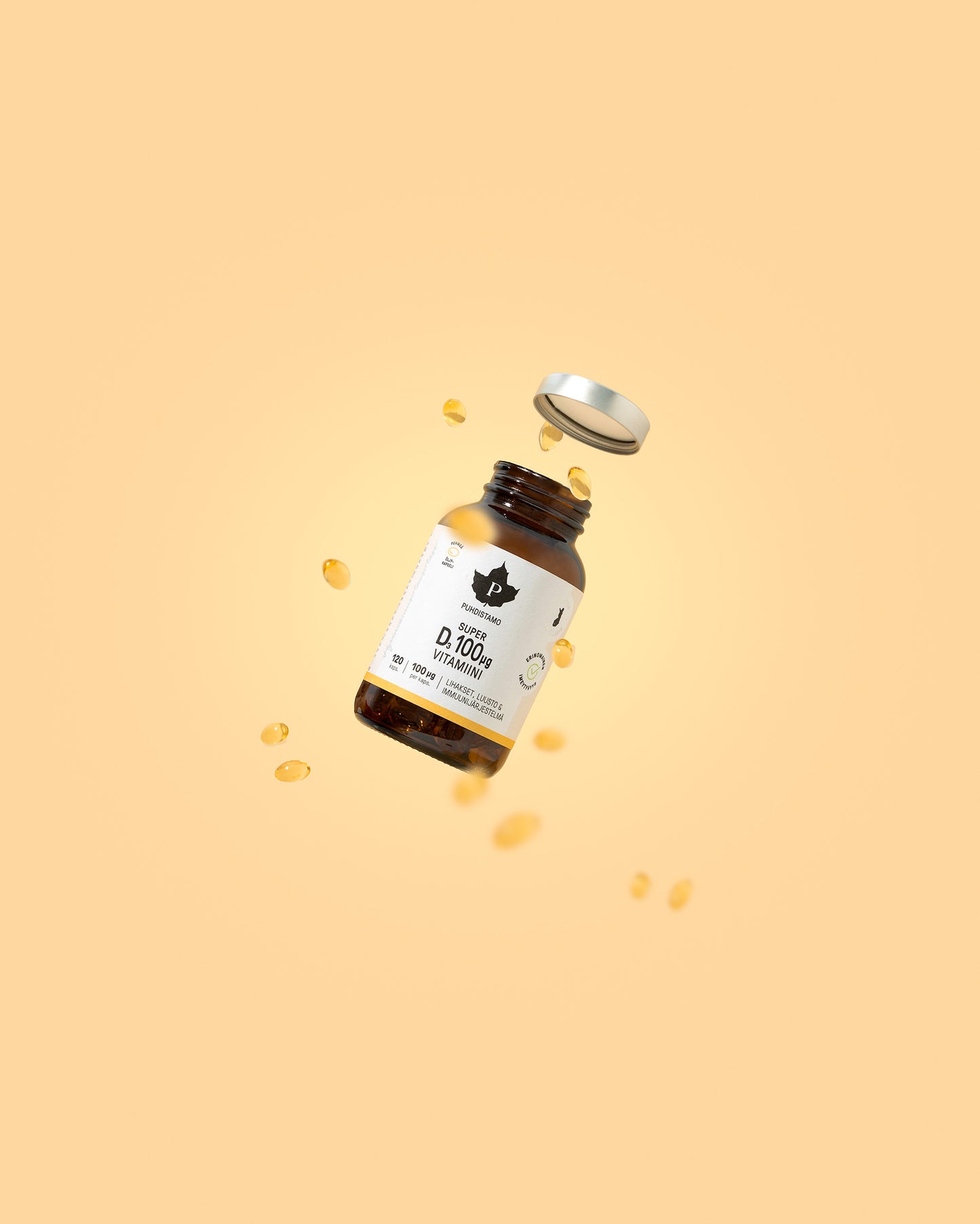 Puhdistamo Super Vitamin D 100 μg - 60 caps