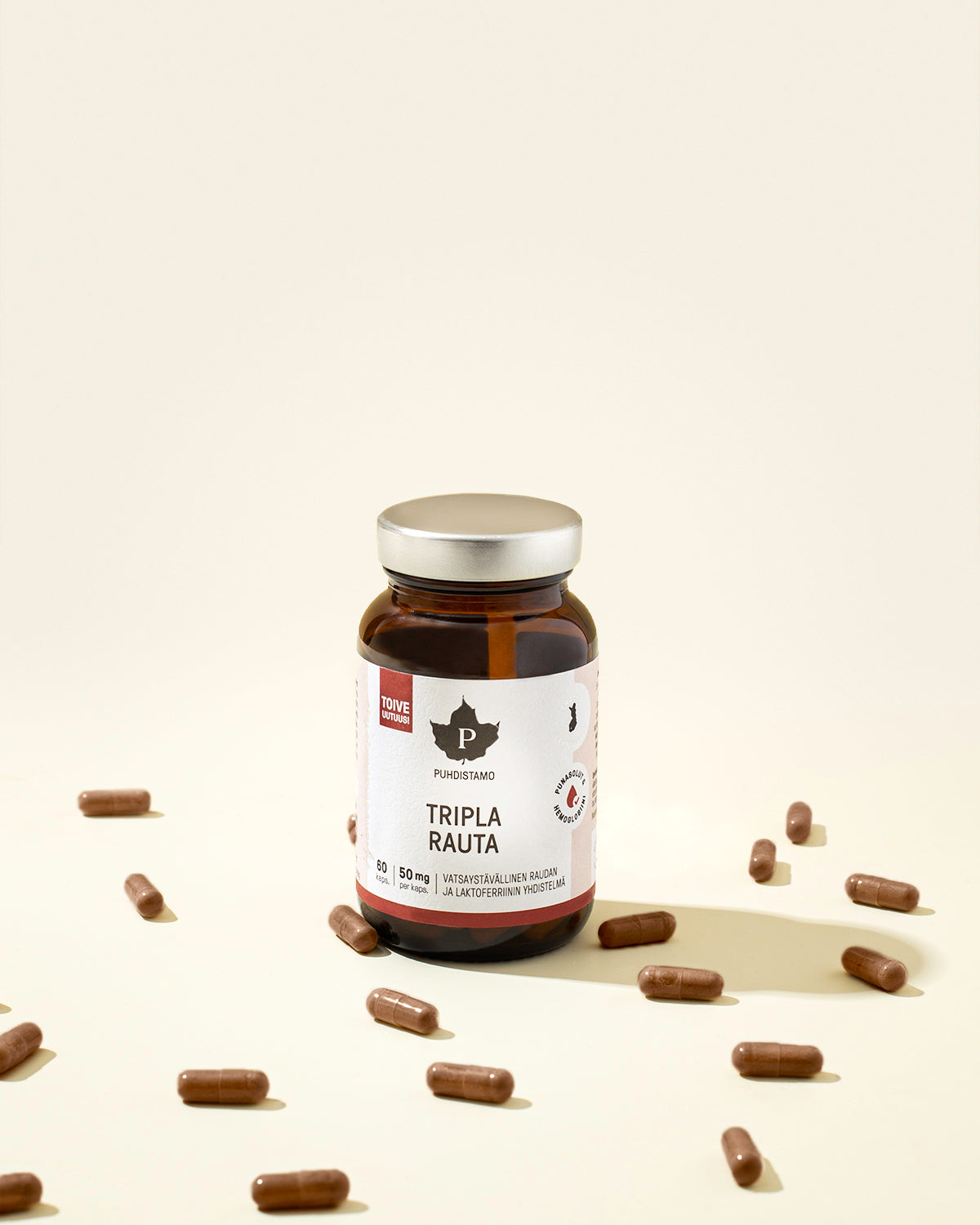 Puhdistamo Triple Iron 60caps