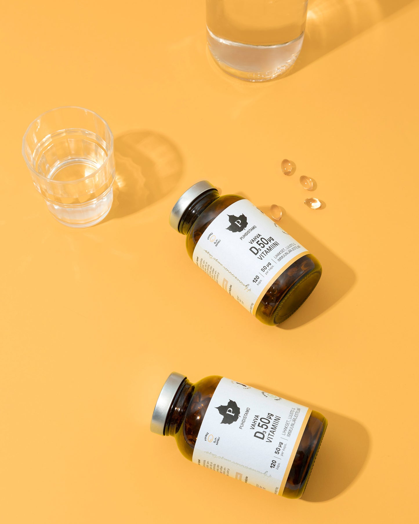 Puhdistamo Strong Vitamin D 50 ug - 60 caps