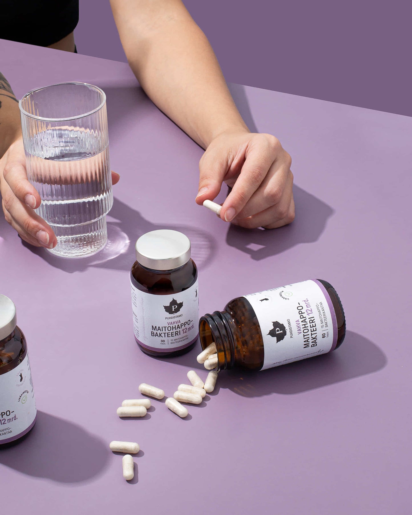 Puhdistamo Strong Probiotic 12mrd. - 60 caps