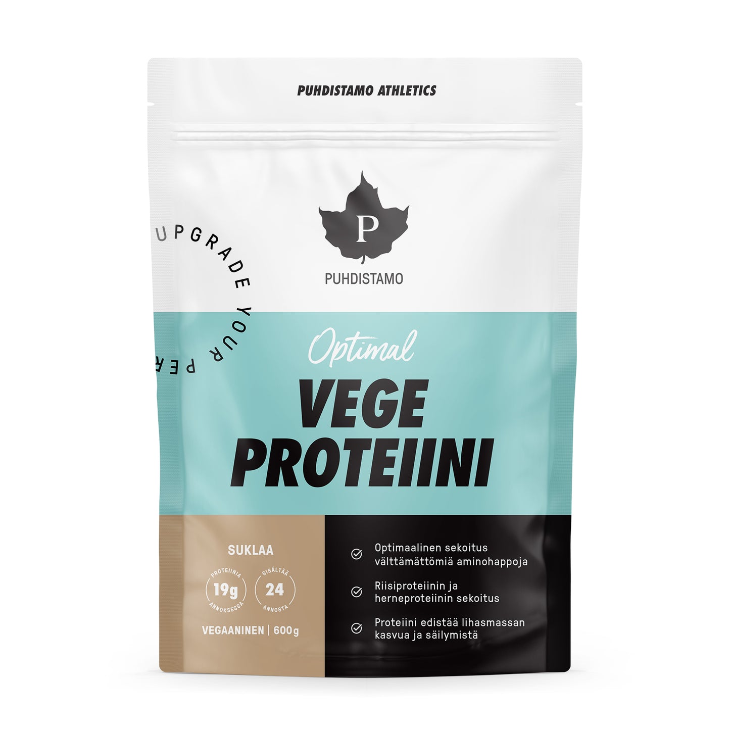 Puhdistamo Optimal Vegetal Proteína Chocolate - 600g