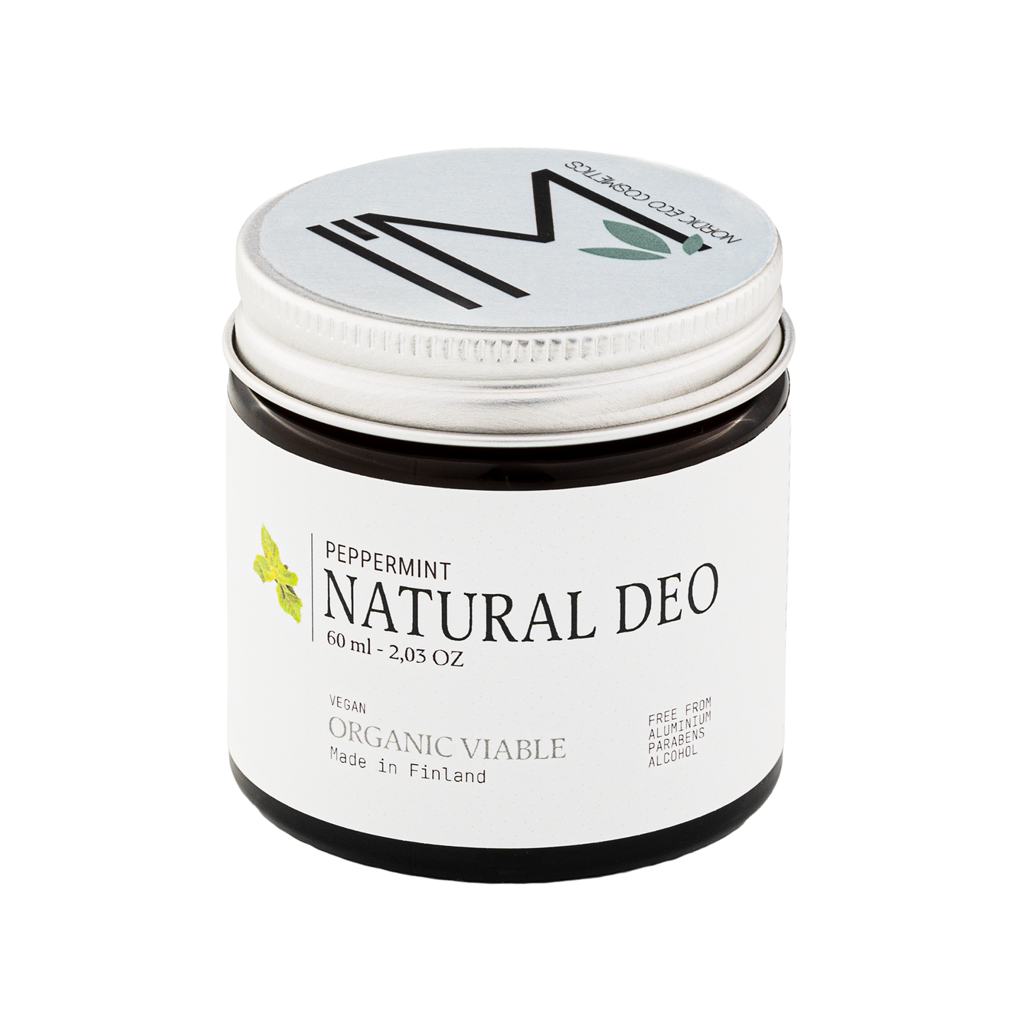 I´M Nordic Eco Natural Deo Peppermint, 60ml