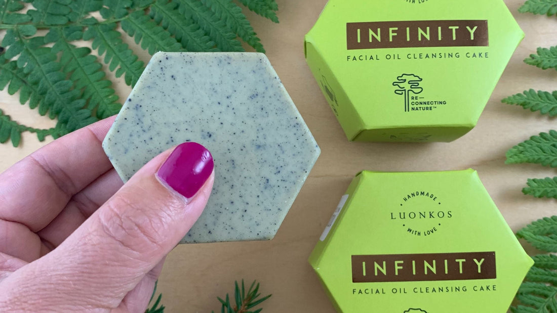 Luonkos Infinity Facial Oil Cleansing Cake: Your Nordic Skincare Essential