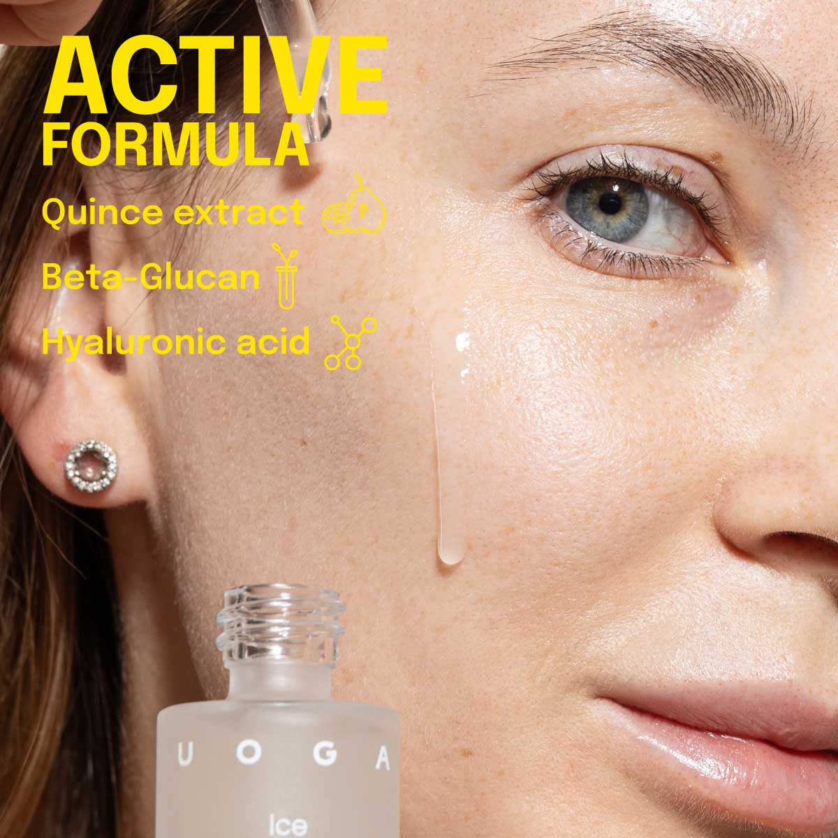 Uoga Uoga Ice Moisturising face serum 15ml