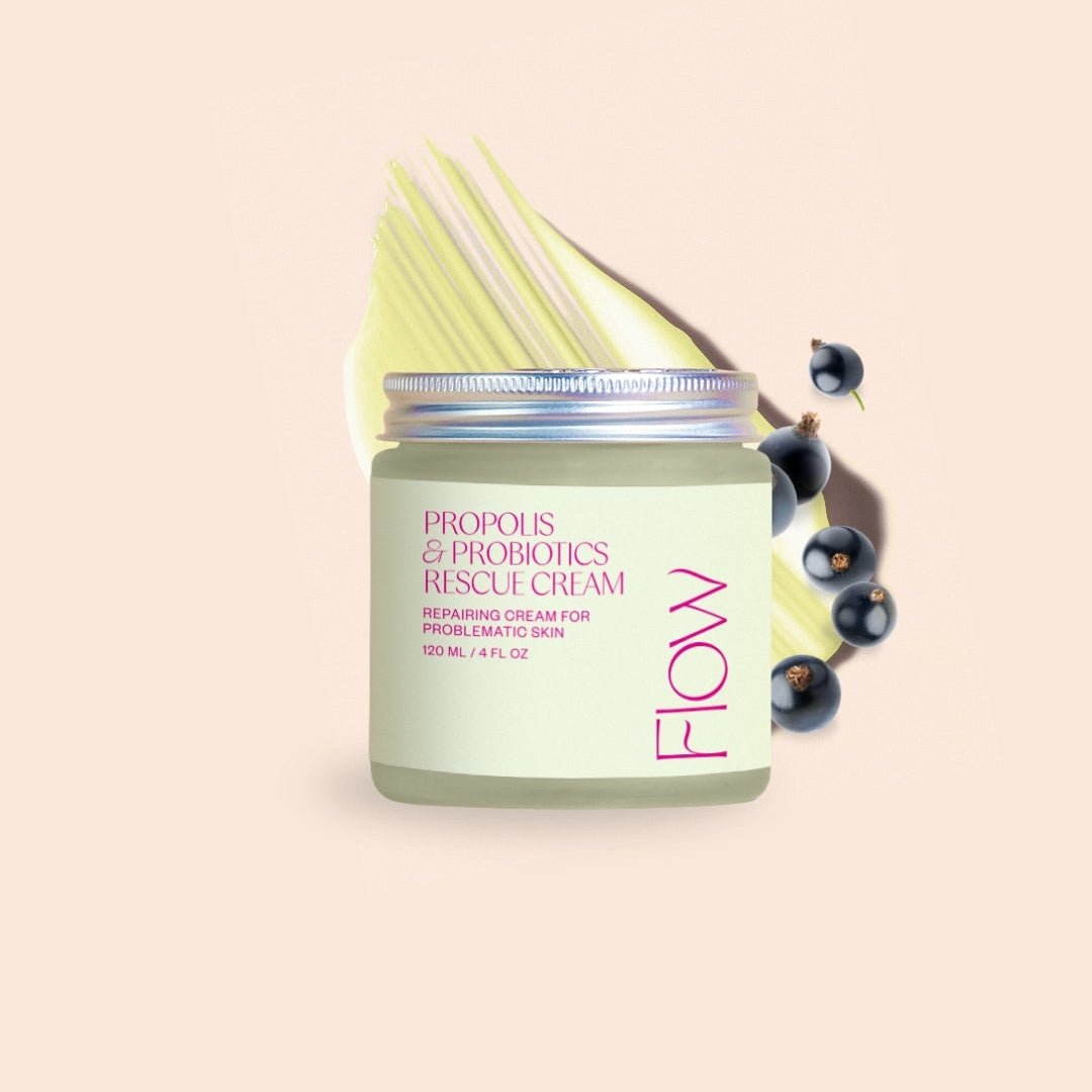 Flow Cosmetics Propolis and probiotics rescue cream for problematic skin