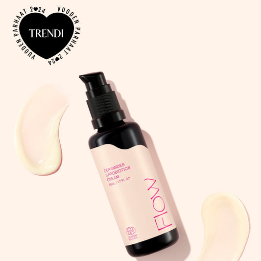Flow Cosmetics Ceramides and probiotics cream natural cosmetics