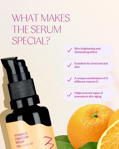 Flow Cosmetics Vitamin C & Matcha Serum 30ml