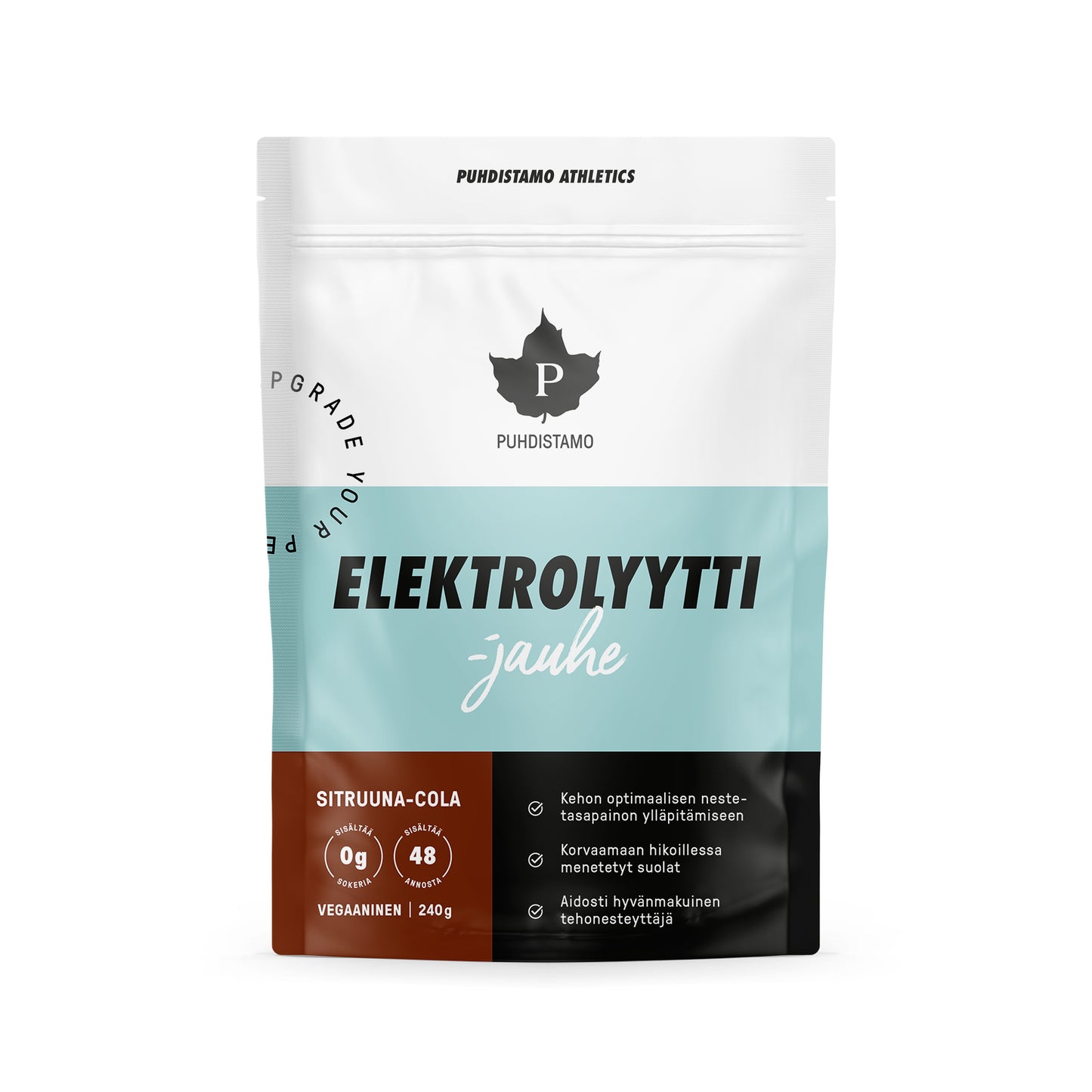 Puhdistamo Electrolyte powder Lemon Cola, 240g