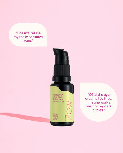 Flow Cosmetics Green Tea & Peptide Eye Cream 15ml