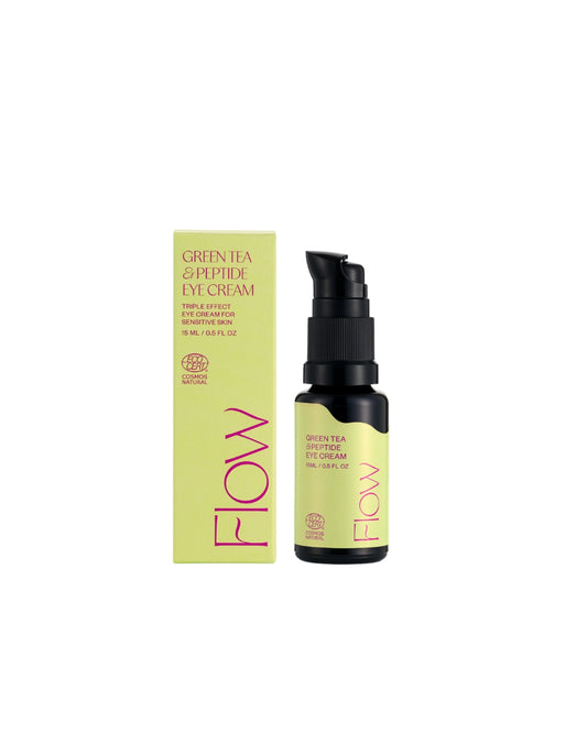 Flow Cosmetics Green Tea & Peptide Eye Cream 15ml