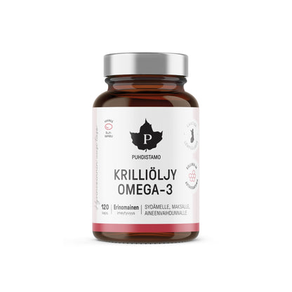 Krill oil Omega-3, 2 sizes