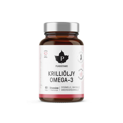 Krill oil Omega-3, 2 sizes