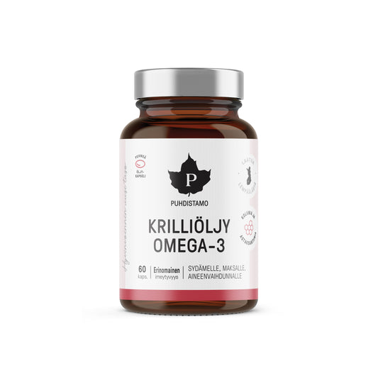 Krill oil Omega-3, 2 sizes