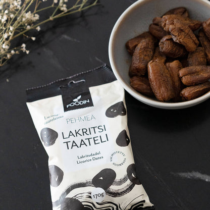 Foodin Licorice Dates, 170 g