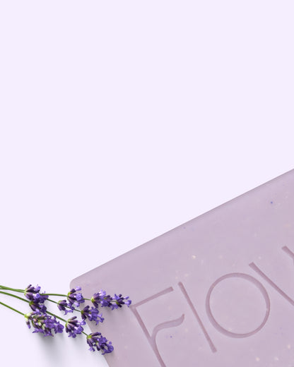 Flow Cosmetics Pastilla de Jabón de Lavanda 120g