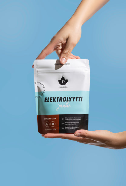 Puhdistamo Electrolyte powder Lemon Cola, 240g