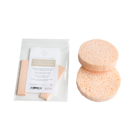 Luonkos Ecological facial sponge 2 pcs