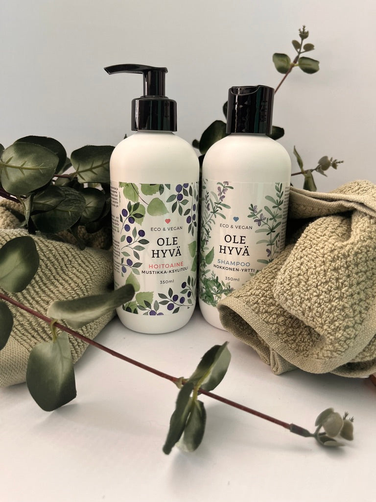 Ole hyvä Nettle Herb Shampoo 350ml