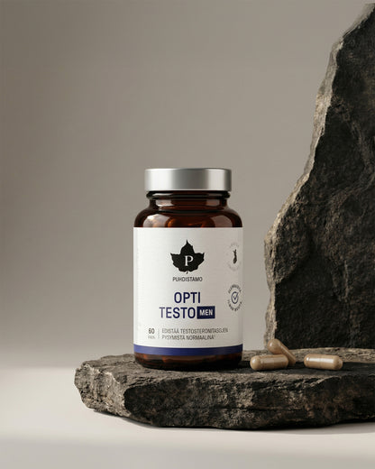 Puhdistamo Opti Testo Men, 60 caps