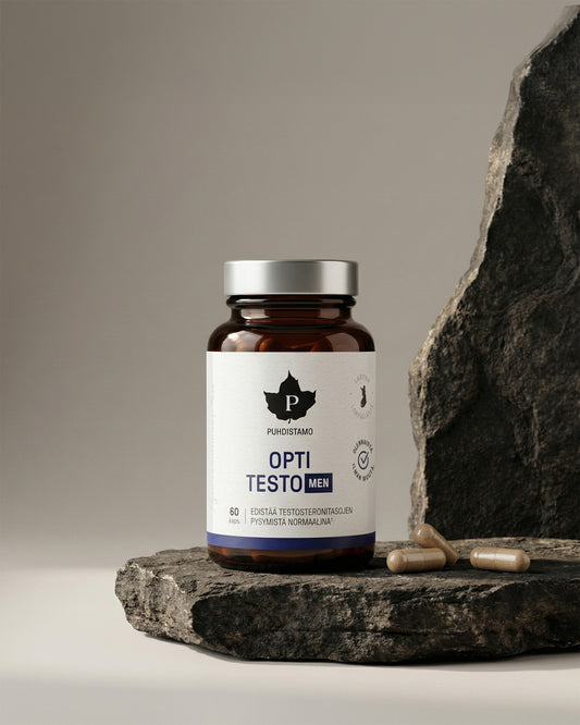 Puhdistamo Opti Testo Men, 60 caps