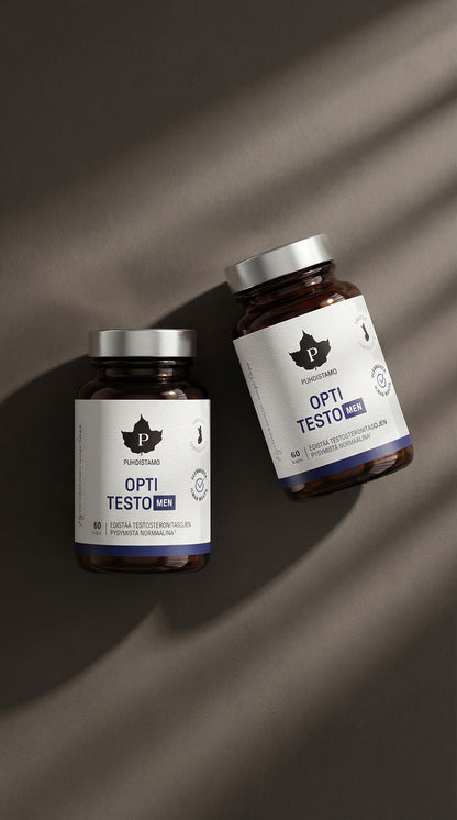 Puhdistamo Opti Testo Men, 60 caps