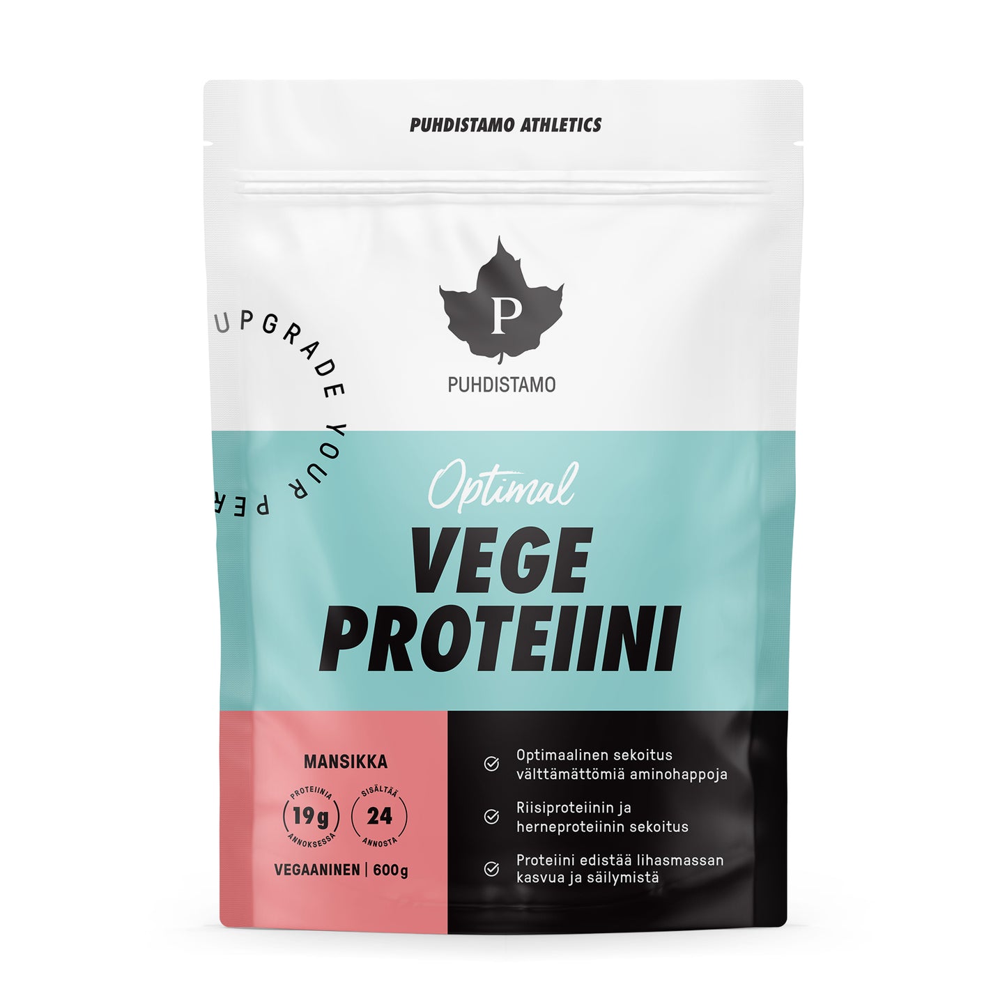 Puhdistamo Optimal Vege Protein Strawberry - 600g