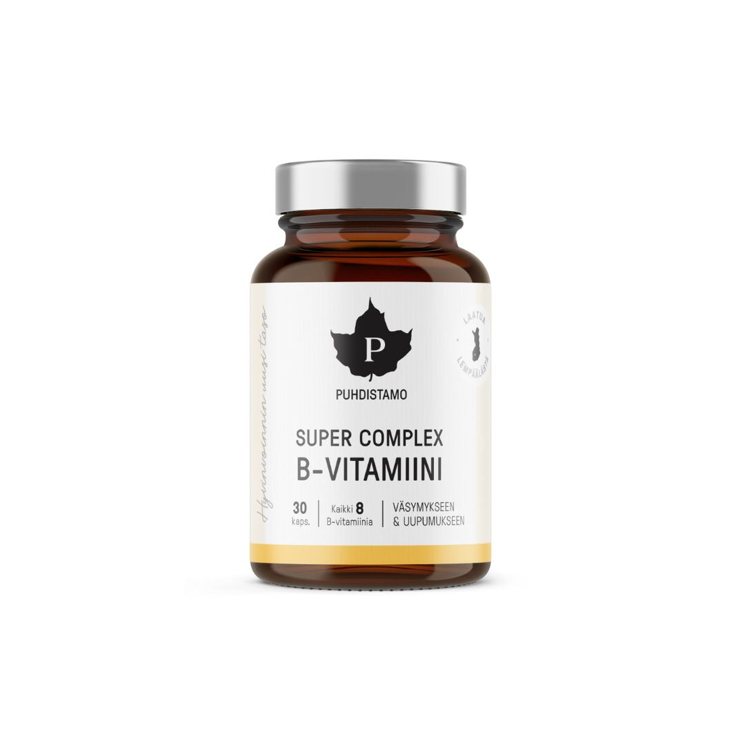 Puhdistamo Super Complex Vitamin B - 30 caps