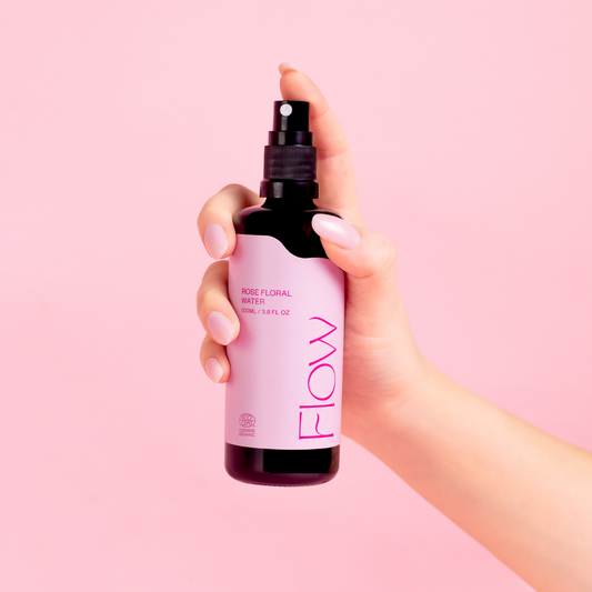 Flow Cosmetics Rose Floral Water cosmos organic