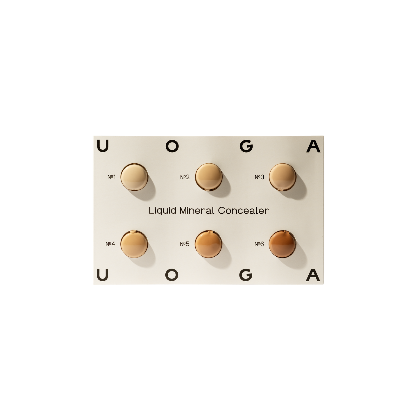 Uoga Uoga Mineral Serum Foundation Testers