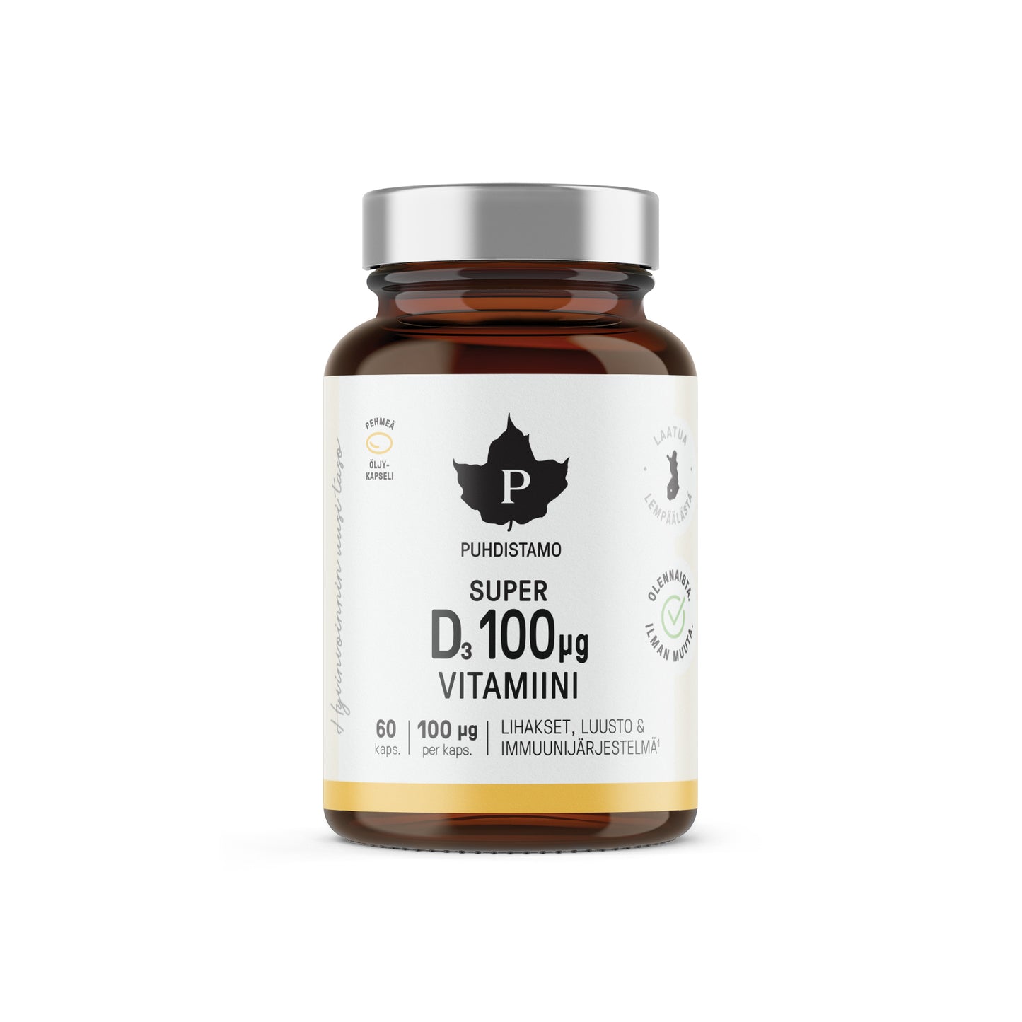 Puhdistamo Super Vitamin D 100 μg - 60 caps