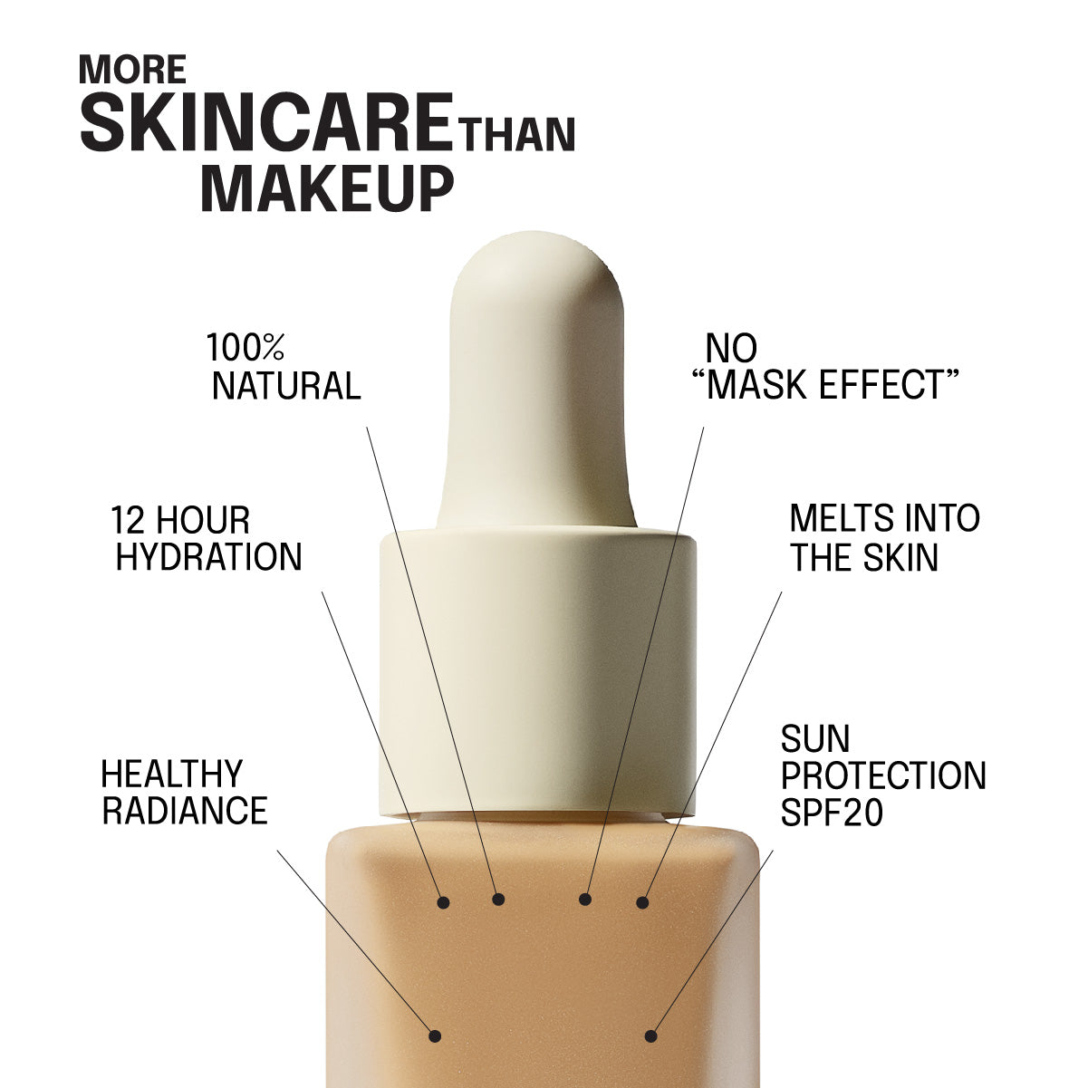 Uoga Uoga Mineral serum foundation SPF20, 30ml